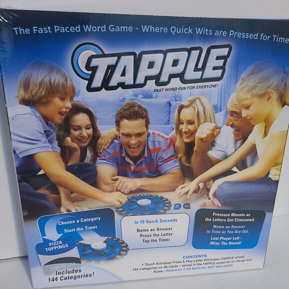 TAPPLE FAMILY GAME | RAPID FIRE WORD PLAY FOR AGES 8+ | FAST & FUN ! - Picture 8 of 8